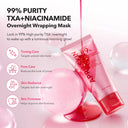 Aprilskin TXA Niacinamide 99 Night Wrapping Mask 80ml photo 5