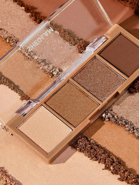 SHEGLAM Essential Square Eyeshadow Quad-Veil – front of packaging