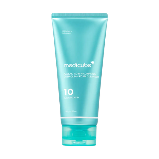 Medicube Azelaic Acid Niacinamide Deep Clean Foam Cleanser (120g) – front of packaging