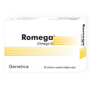 Romega 1000mg Capsules — Omega-3 Fish Oil for Heart Health
