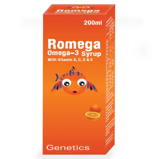 Romega 200ml Syrup — Omega-3 for Heart, Brain & Eye Health – Available in Pakistan