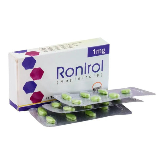 Ronirol 1mg Tablet (Ropinirole) for Parkinson's & RLS – Available in Pakistan