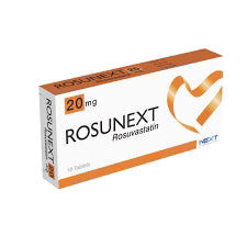 Rosunext 20mg Tablets – Rosuvastatin for Cholesterol & Heart Protection