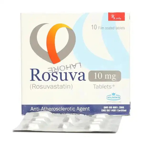 Rosuva 10mg Tablets – Rosuvastatin for Cholesterol Management