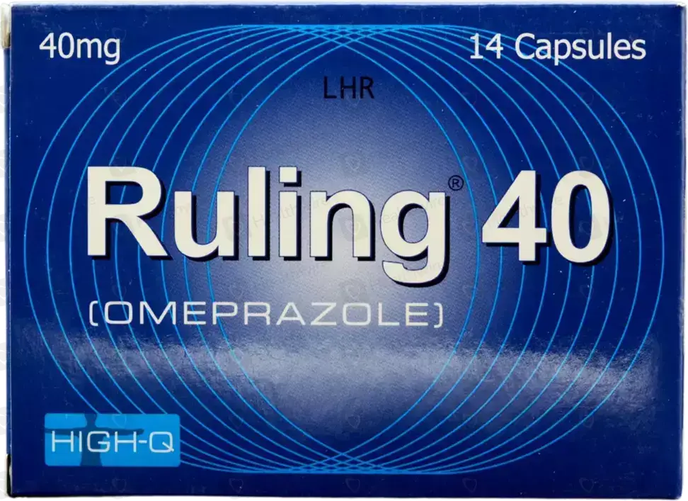 Cap Ruling Ruling 40mg Omeprazole – GERD, Heartburn | Pakistan – Derma.pk