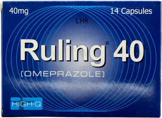 Ruling 40mg Omeprazole – GERD, Heartburn & Stomach Ulcer – Available in Pakistan