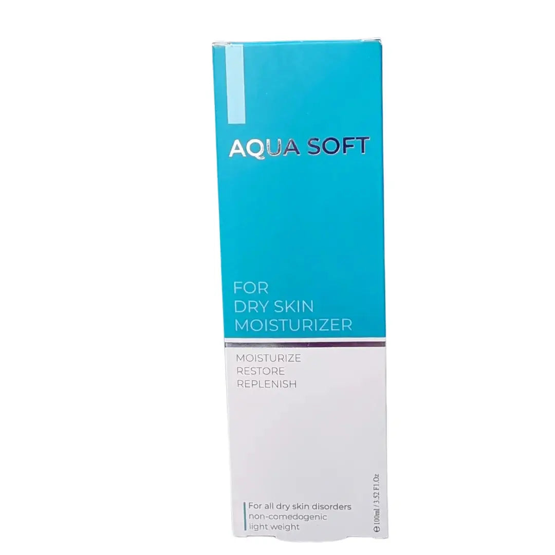 Aqua Soft Moisturizer 100ml by Nural Life Science side angle view – View Product Detail