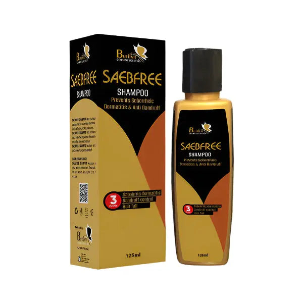 Saebfree Anti-Dandruff Shampoo 125ml — Itchy Flaky Scalp