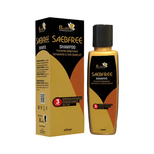 Saebfree Anti-Dandruff Shampoo 225ml — Itchy Flaky Scalp