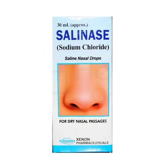 Salinase Saline Nasal Drops ��� Nasal Congestion Relief