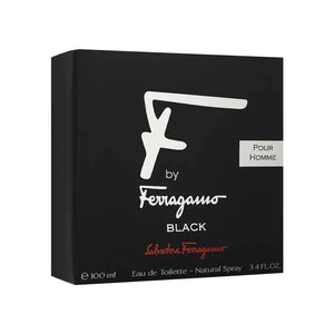 Salvatore Ferragamo F Black Men EDT 100ML ��� Aromatic Spicy Fragrance