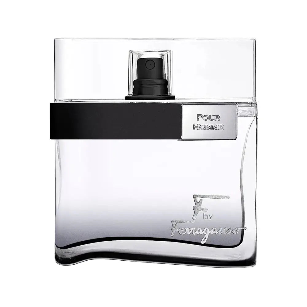 Salvatore Ferragamo F Silver EDT 100ML Men Perfume ��� Aromatic Woody Fragrance