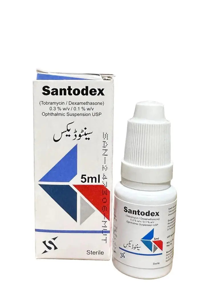 Santodex Eye Drops 5ml (Tobramycin + Dexamethasone)