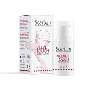 Scarban Velvet Touch Silicone Gel 15ml for Scar Treatment & Prevention