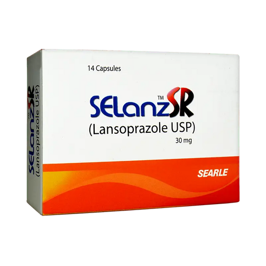 Selanz SR Capsule – Lansoprazole for Acid Reflux, Ulcer, and Heartburn Relief