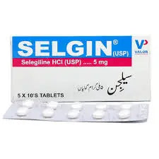 Selgin 5mg Tablet – Selegiline MAO-B Inhibitor for Parkinson's Disease – Available in Pakistan