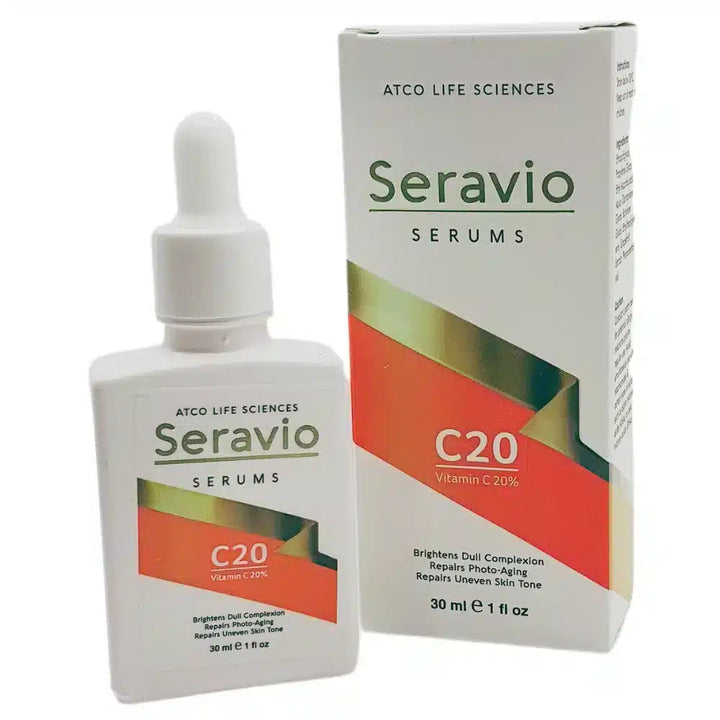 Serum C Vitamin - Seravio SERUMS C20 Brightening & Anti-Aging Solution (30ml) Atco