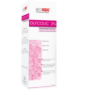 Bio One Professional 2% Glycolic Acid Foaming Cleanser