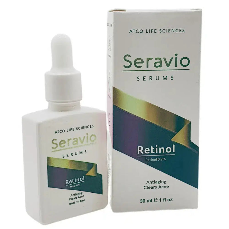 Seravio Retinol 0.2% Anti-Aging & Acne Serum 30ml by Atco
