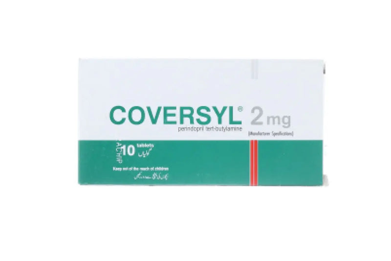Coversyl Tablets 2mg – Perindopril ACE Inhibitor for Hypertension