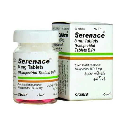 Serenace 5mg Tablet (Haloperidol) - Antipsychotic Medicine – Available in Pakistan