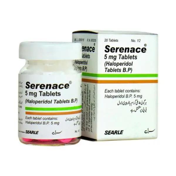 Serenace 5mg Tablet (Haloperidol) - Antipsychotic Medicine