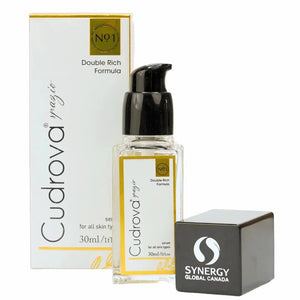 Cudrova Spazio Serum No. 1 with Vitamin C & Rosehip Oil for All Skin Types (30ml) - Made in Canada