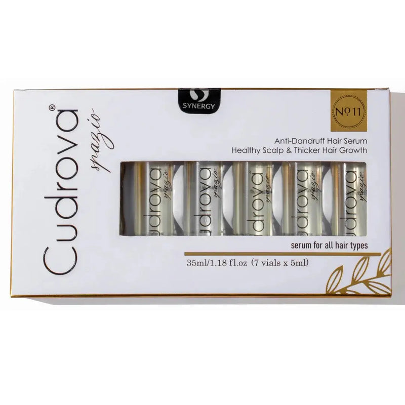 Cudrova Spazio Anti-Dandruff Hair Serum for All Hair Types 7 Vials x 5ml