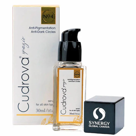 Cudrova Synergy Anti-Pigmentation & Anti-Dark Circles Serum No. 4 for All Skin Types (30ml) - Made in Canada