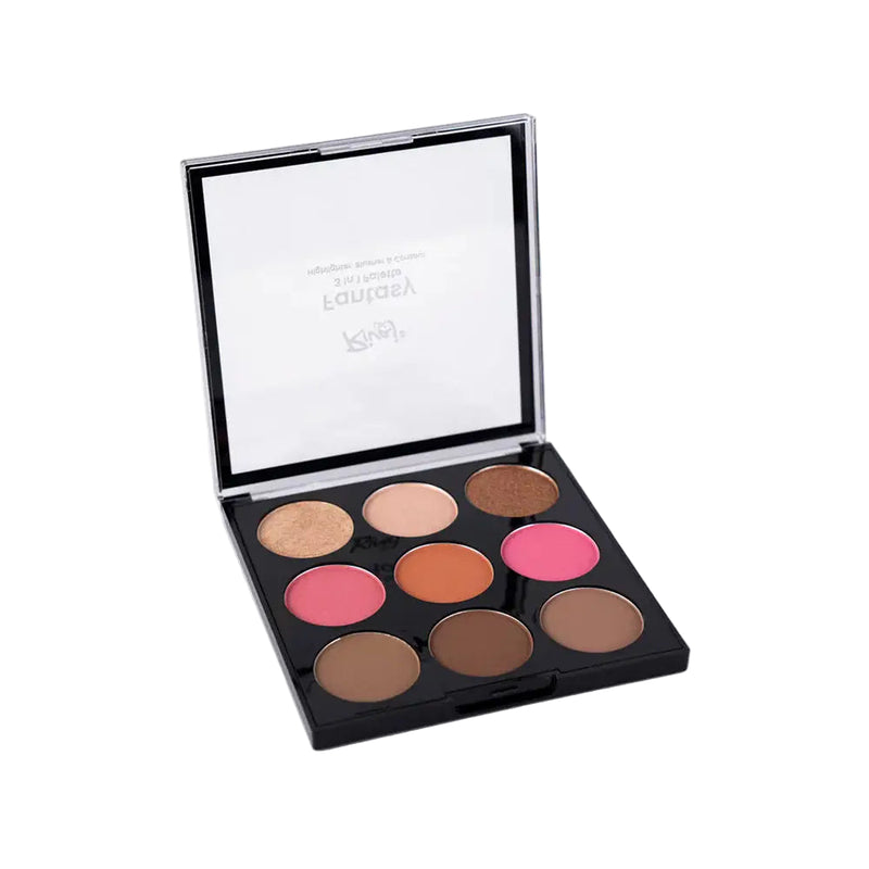 Rivaj Fantasy 3-in-1 Palette Shade 1 – Blush, Highlighter & Contour