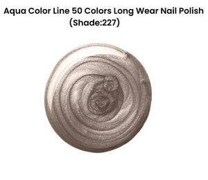 Aqua Color Line Long Wear Nail Polish 15ml - Shade 227