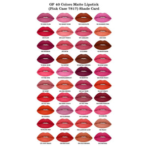 Glamorous Face Matte Lipstick with Vitamin E & Aloe Vera - 206 Light Peach