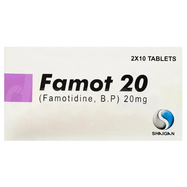 Famot 20mg Tablets
