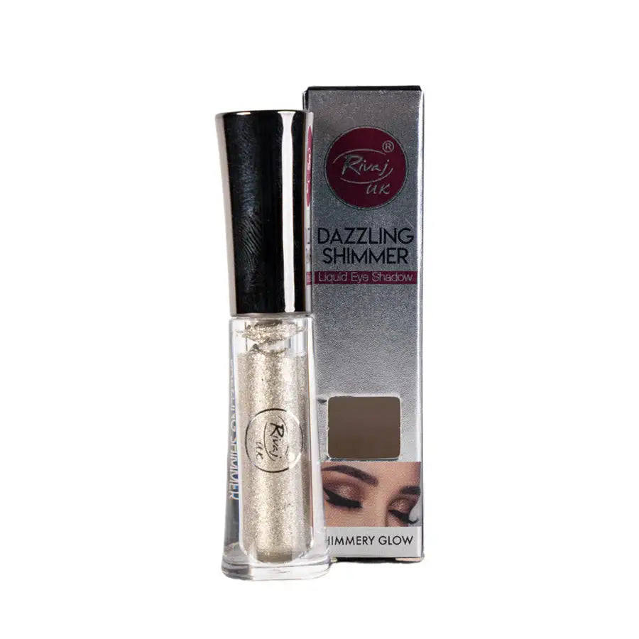 Rivaj Dazzling Shimmer Eyeshadow Shade 16 Rose-Gold Long Lasting Waterproof