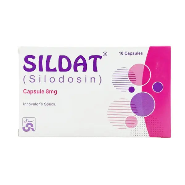Sildat 8mg Capsules — Silodosin for BPH Treatment