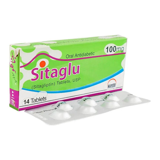 Sitaglu 100mg Tablet (Sitagliptin) for Type-2 Diabetes – Available in Pakistan