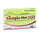 Sitaglu Met XR 50/1000mg Tablet (Sitagliptin + Metformin XR) for Type-2 Diabetes photo 1