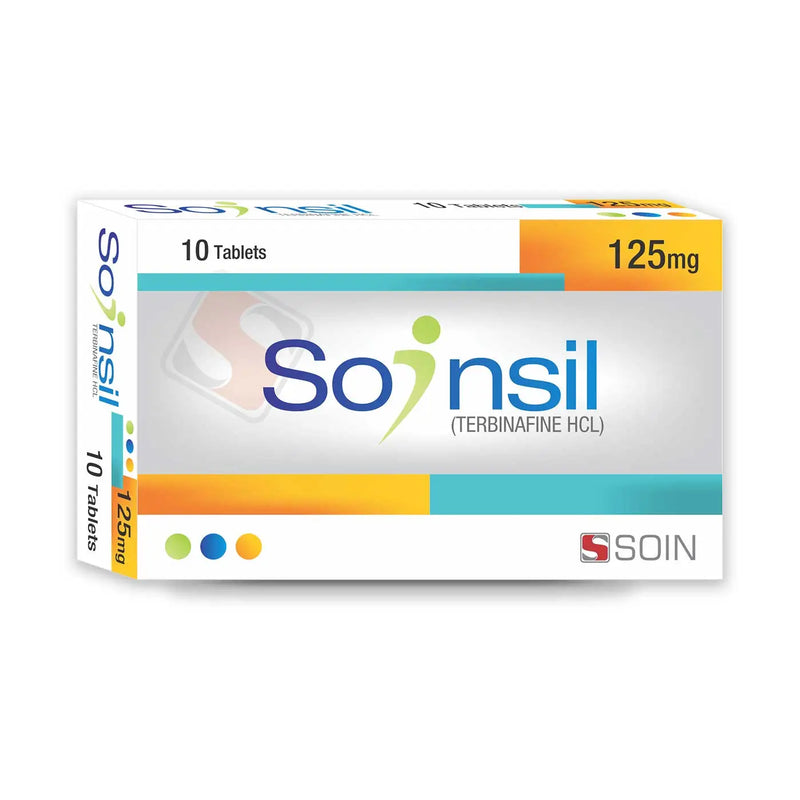 Soinsil 125mg Tablets — Terbinafine Antifungal