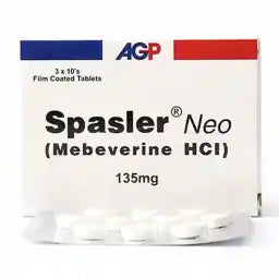 SPASLER NEO Tablet 30’s – Myotropic Antispasmodic for Gastrointestinal & Muscle Spasms