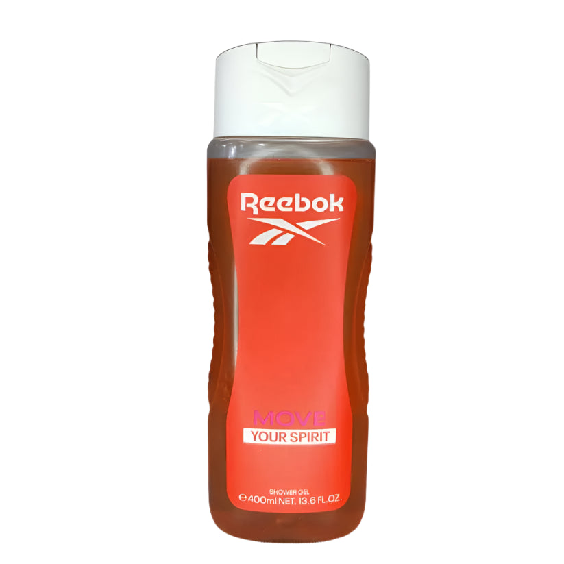 Reebok Move Your Spirit 4-in-1 Shower Gel 400ml – lavender sea salt patchouli scent