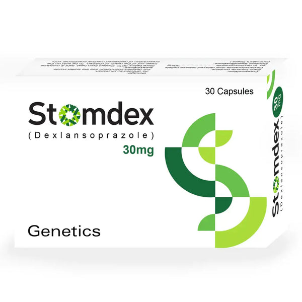 Stomdex 30mg Capsules – Dexlansoprazole for Acid Reflux and GERD Relief