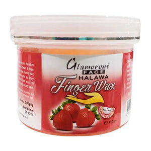 Glamorous Face Halawa Finger Wax with Strawberry (150g)