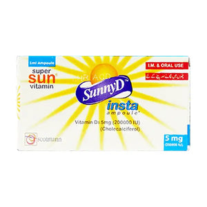 Sunny D Insta Vitamin D3 Injection 200,000 IU