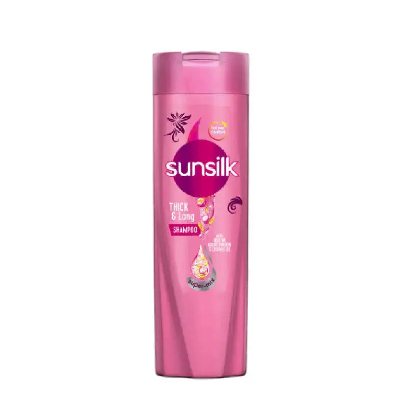 Sunsilk Shampoo Thick & Long 185 ml – For Thick, Long & Healthy Hair