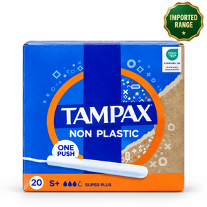 Tampax Non Plastic Tampons Super Plus 20s