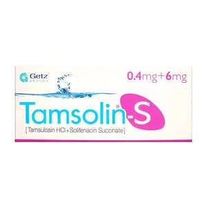 Tamsolin-S Tablets 0.4mg + 6mg – For Benign Prostatic Hyperplasia (BPH) Treatment