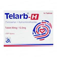 Telarb H 80/12.5mg Tablet — Telmisartan & Hydrochlorothiazide for Hypertension