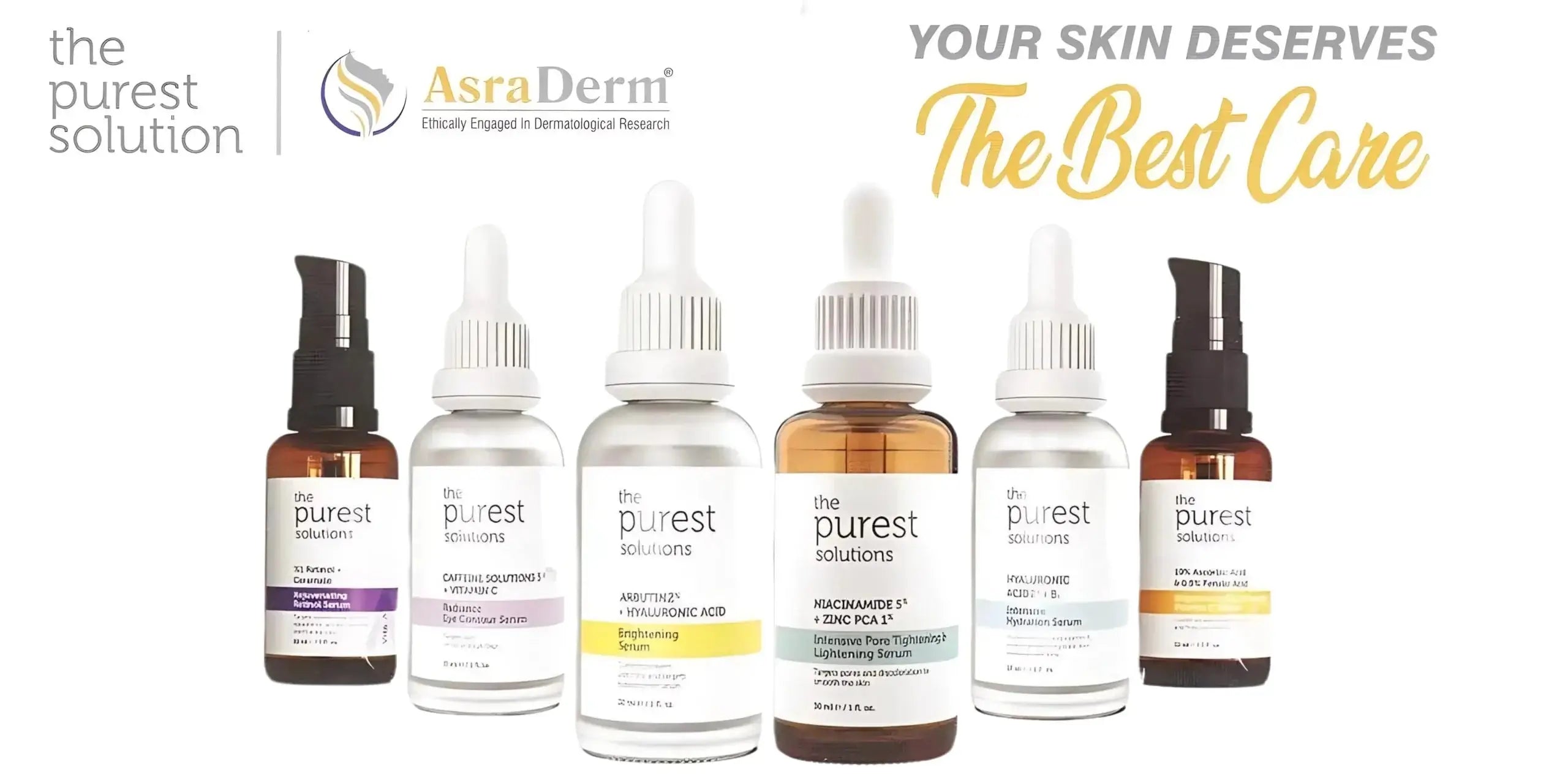 The Purest Solution (20% Ascorbic Acid And 0.5% Ferulic Acid) Vitamin C Brightening And Lightening Serum 30ML