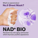 Numbuzin No.9 NAD Bio Lifting Full Cover Facial Mask (4 EA) with lifting band photo 7