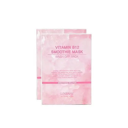 Lindsay [Lindsay] Vitamin B12 Smoothie Mask Wash Off Pack – front of packaging